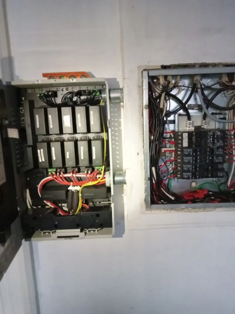 Electrical panel upgrade completed for Indoor Lighting Installation in Marion